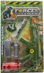 Set militaire pour enfants 30 cm avec effets lumineux et sonores