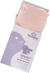 Drap-housse Träumeland Tencel uni Rose Smoke