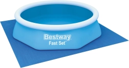 Bestway sous-couche de piscine 274 × 274 cm film de protection