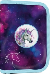 Trousse scolaire OXY GO Licorne avec 2 rabats, vide