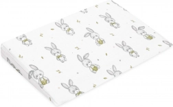 Housse en mousseline pour coussin bébé – plan incliné NEW BABY Standard 59 × 37 cm, Bunny