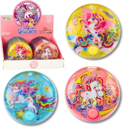 Jeu d’eau Licorne – jeu de poche rond 10 cm