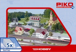 Piko Hobby coffret de constructions Village, 5 pièces