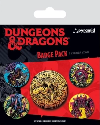 Set de badges DUNGEONS & DRAGONS