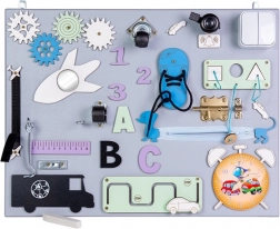 Table de manipulation et sensorielle en bois 50 × 37,5 cm