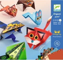 Animaux pop-up origami DJECO