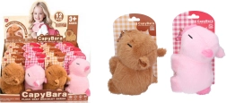 Bracelet en peluche capybara 16 cm - 1 pièce