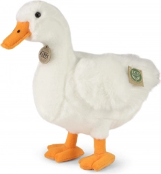 Rappa canard en peluche blanc 33 cm éco‑responsable