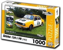 Puzzle RETRO-AUTA Škoda 120 L VB 1000 pièces