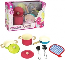 Set de casseroles en métal pour enfants