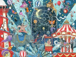 Puzzle Bienvenue au cirque 1500 pièces