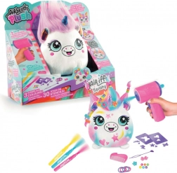 Kit créatif Airbrush Hair'iffic avec peluche à cheveux