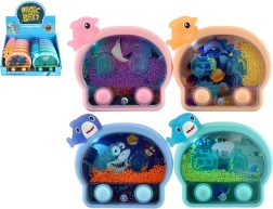 jeu d’eau lumineux animal marin – jeu de dextérité de poche à doigts
