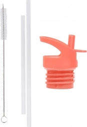 A Little Lovely Company set de bouchon, goupillon et paille pour bouteille isotherme 350 ml – Amusement