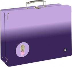 Valisette pour fournitures scolaires OXY NEXT Ombre Violet, format A4