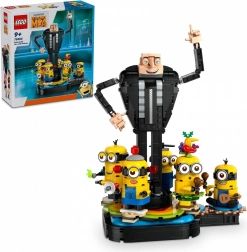 Lego Moi, moche et méchant 4 Gru et des Minions en briques