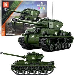 jeu de construction du char Sherman M4A3E8 à l’échelle 1:30, 839 pièces