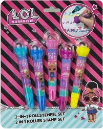 Set de feutres tampons LOL Surprise 2-en-1