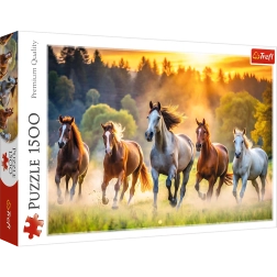 Puzzle 1500 pièces – Chevaux sauvages TREFL