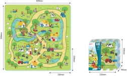 Tapis puzzle en mousse La vie à la campagne, 9 pièces, EVA, dès 10 mois