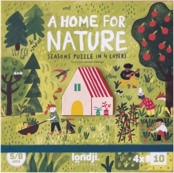 Londji puzzle Maison de la Nature - 40 pièces