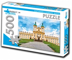 Puzzle Tourist Edition Svatý kopeček près d’Olomouc – basilique 500 pièces
