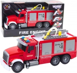 Woopie camion de pompiers 1:14 avec jet d’eau, lumières et sons