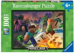 Puzzle RAVENSBURGER Minecraft – 100 pièces