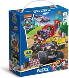 Puzzle avec motif Pat'Patrouille : Sauvetage sur roues