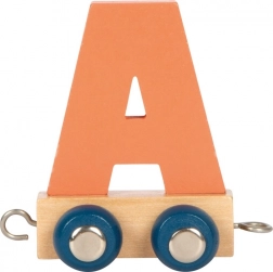 Petit train polaire alphabet - lettre A