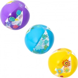 Bestway ballon de plage gonflable motif floral 51 cm