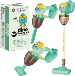 Woopie Aspirateur Interactif Dino 3en1 Lumière Son