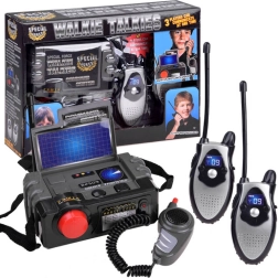Talkie-walkie pour enfants avec centrale – set militaire – Police