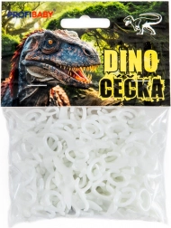 céčka phosphorescentes Dino – set rétro 150 pièces