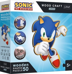 Puzzle en bois Sonic 50 pièces
