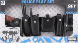 Set de police avec ceinture et accessoires pour enfants