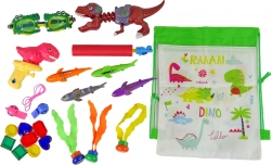 Kit de plongée pour enfants avec dinosaures pour l’eau et la piscine
