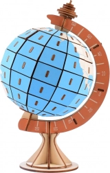 Puzzle 3D en bois globe WOODCRAFT