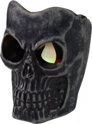 Mini lampe clignotante d’Halloween en forme de crâne