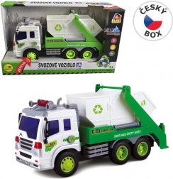 MaDe Camion-benne avec conteneur et mécanisme à friction