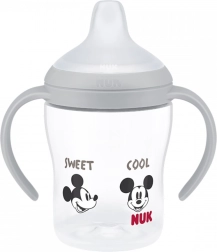 Biberon d’apprentissage NUK Perfect Match DISNEY Minnie, gris, 150 ml