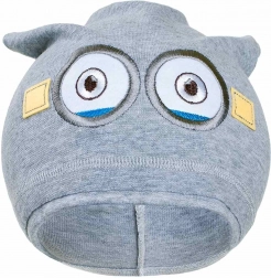 Bonnet d’automne pour enfants New Baby Minion gris 110 (4–5 ans)