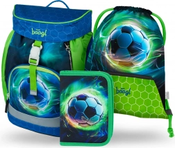 Sac à Dos Scolaire, Trousse et Sac Baagl Airy Ballon de Football Set