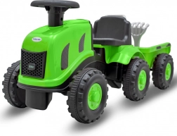 Draisienne tracteur pour enfants avec remorque et outils BABY MIX Benny – vert