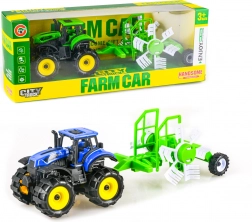 Tracteur à inertie avec remorque