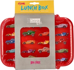 Lunch box voitures avec set de couverts