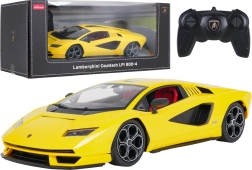 Voiture télécommandée Rastar Lamborghini Countach LPI 800-4 jaune 1:16