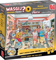 Puzzle Wasgij 9 Améliorations à la maison 1000 pièces