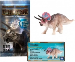Figurine dinosaure DINOTIME en plastique, assortiment de types, sachet 8 × 15 cm
