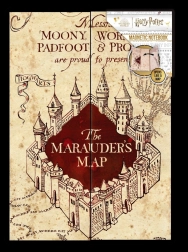 Carnet A5 HARRY POTTER Plan de la Maraude